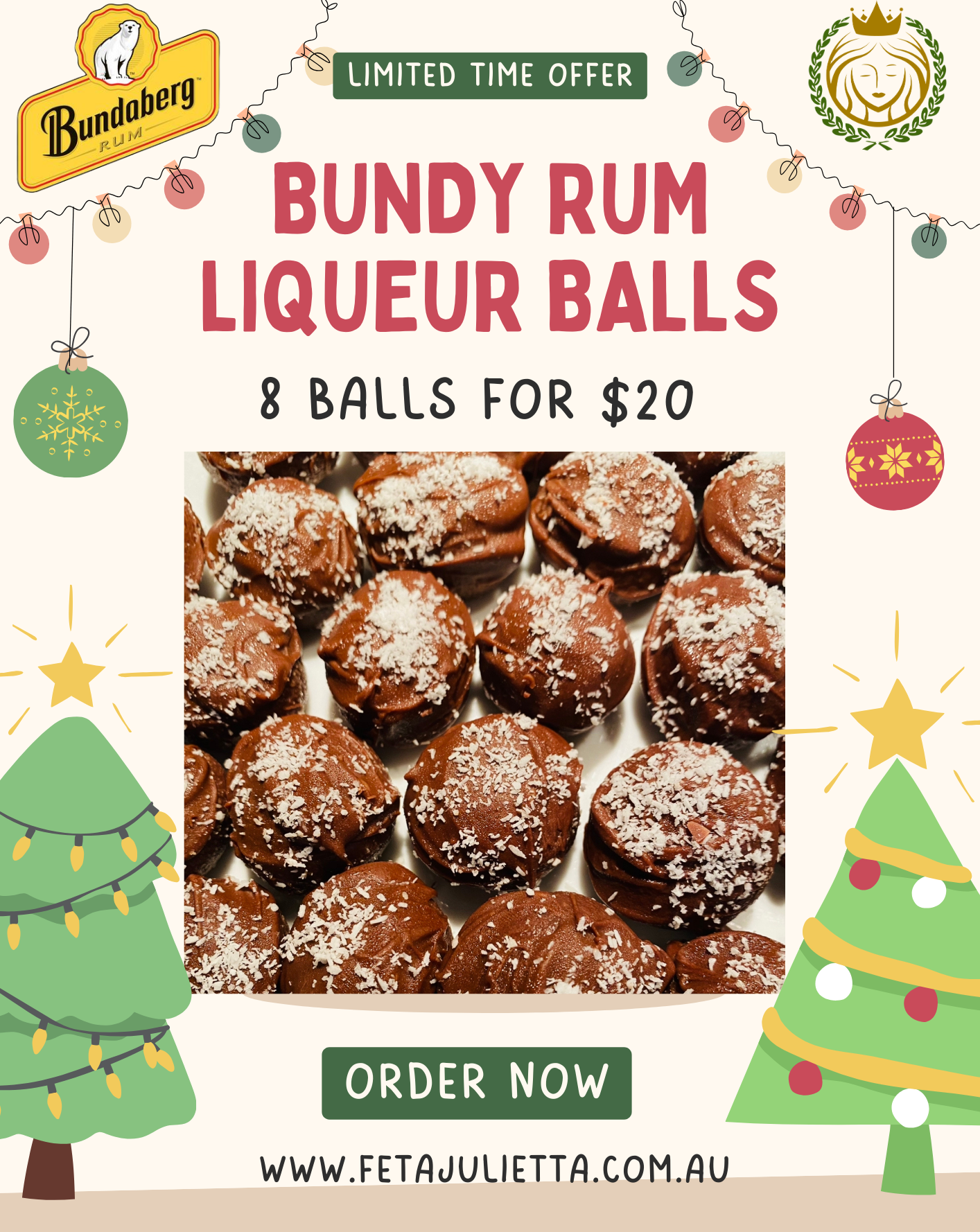 Feta Juli-Etta's Rum Balls