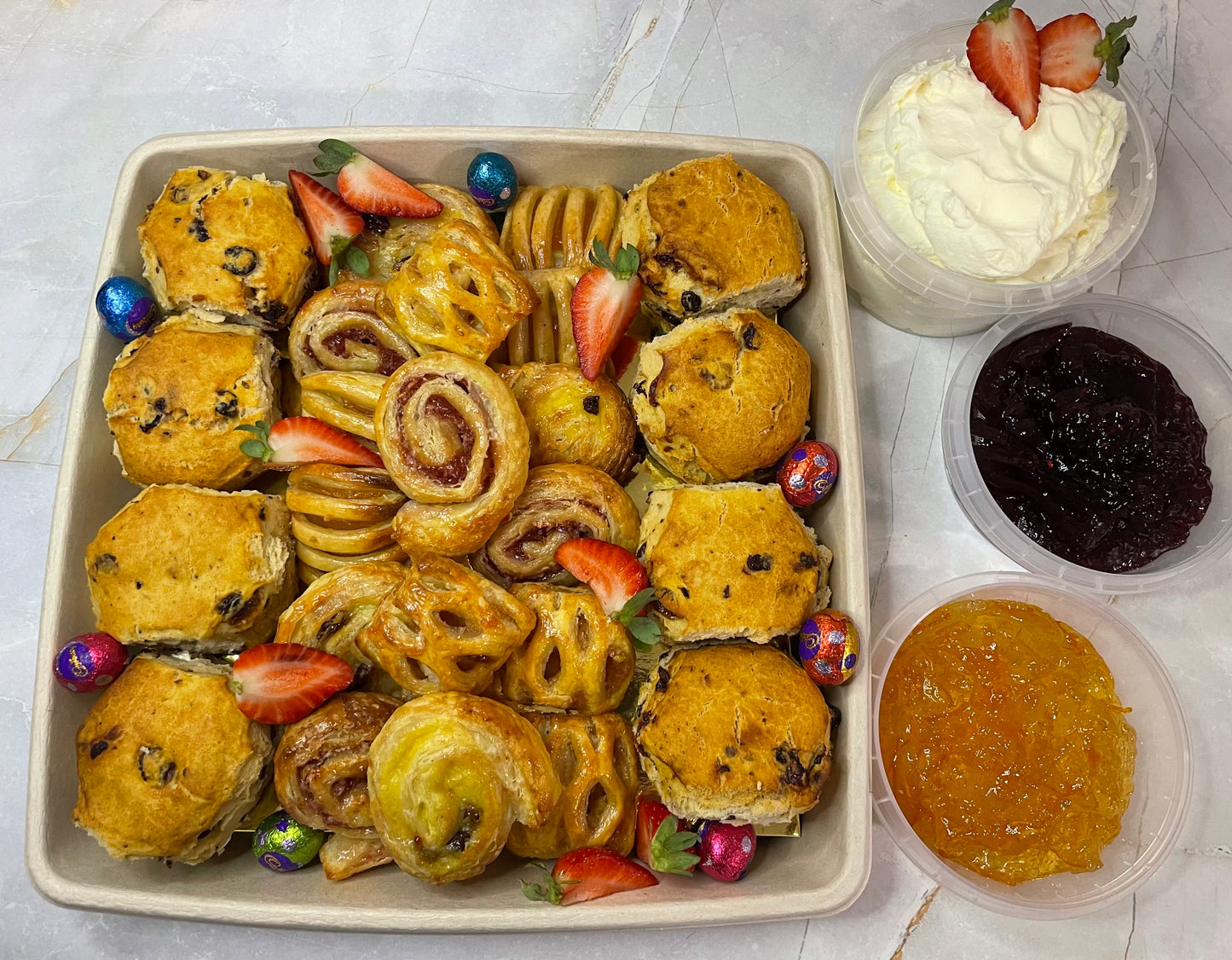 Scone & Danish Platter