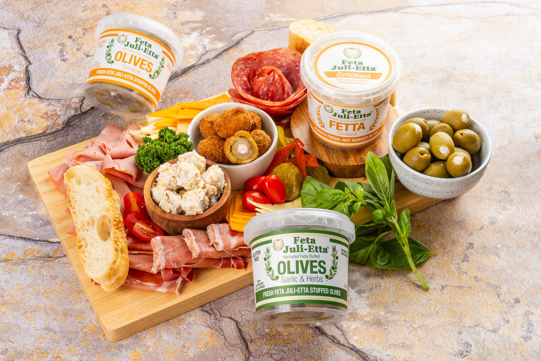 DIY Deli Grazing Board with Feta Juli-Etta