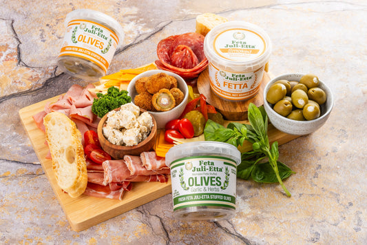 DIY Deli Grazing Board with Feta Juli-Etta