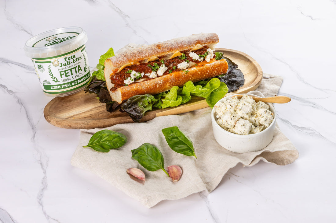 Garlic & Herb Meatball Sub