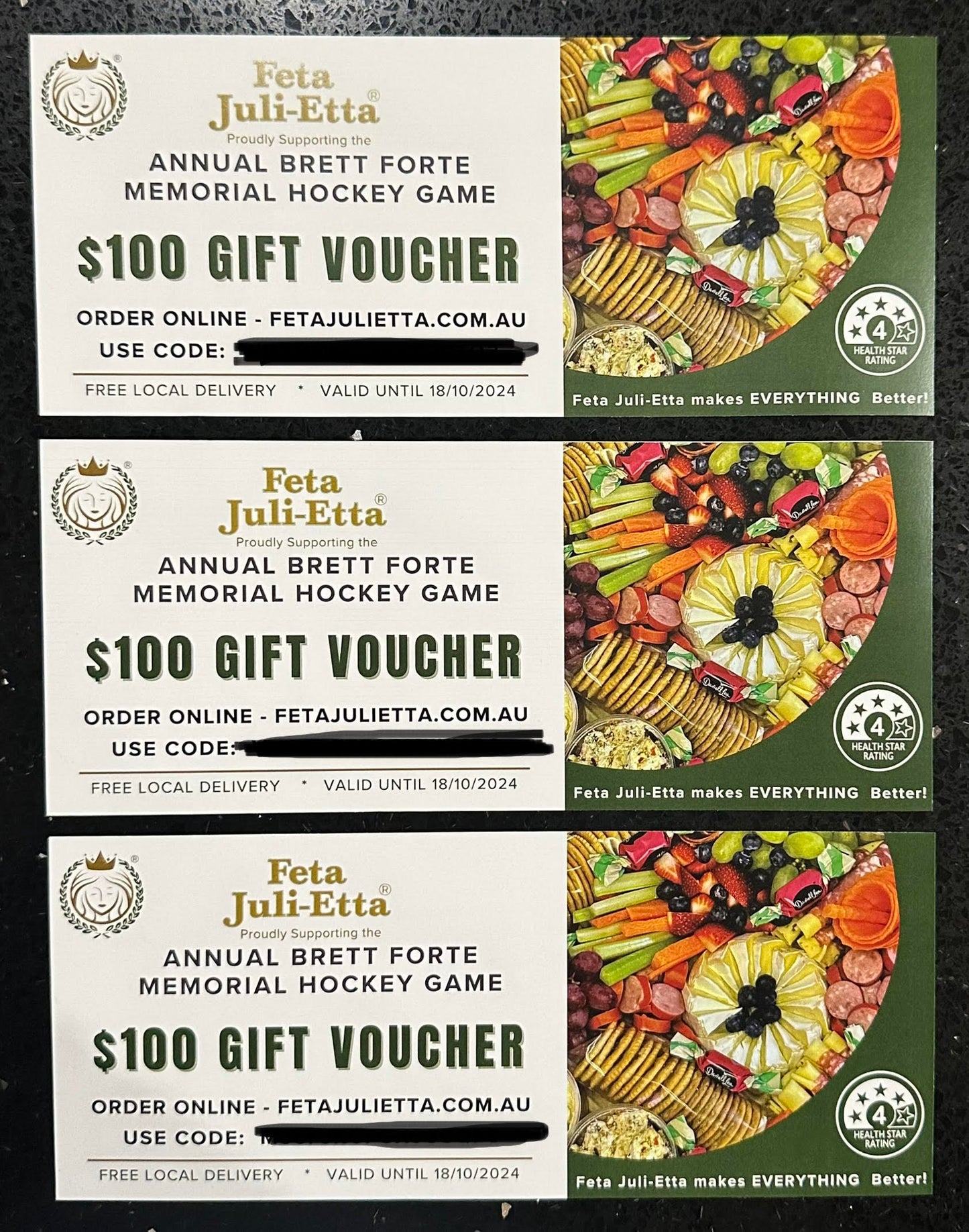 Feta Juli-Etta Gift Card