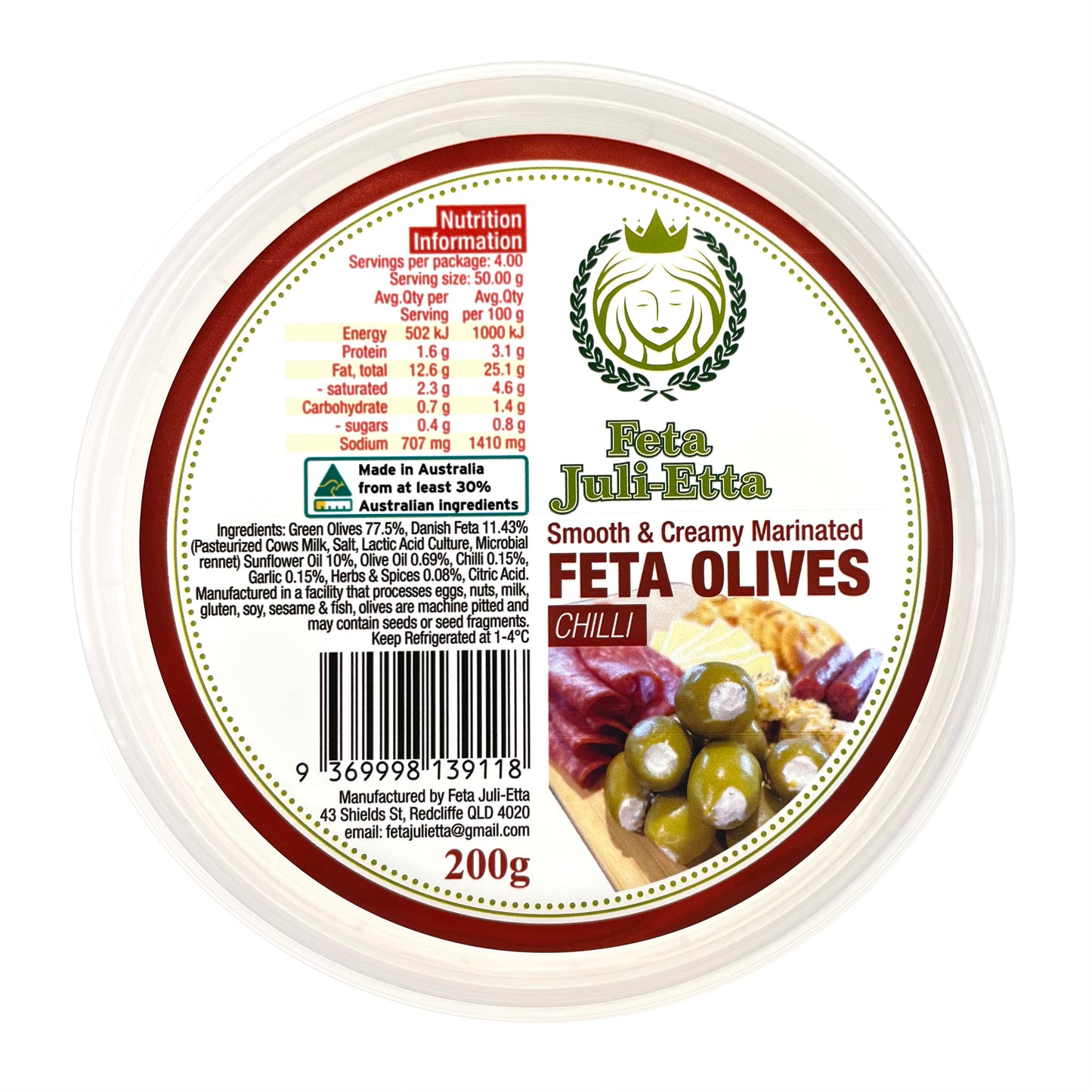 Chilli Olives